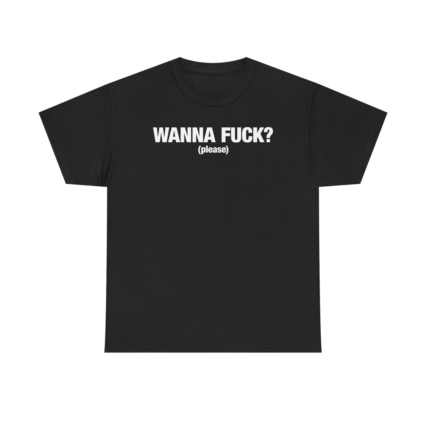 Wanna Fuck? (please) T-Shirt
