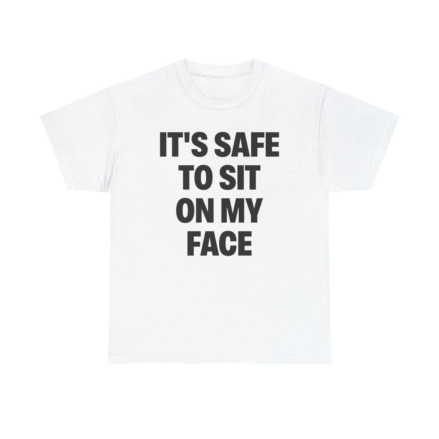 It's Safe To Sit On My Face T-Shirt
